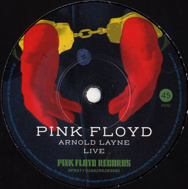Pink Floyd - Arnold Layne - Record Store Day 2020 4,700枚限定45回転7インチ・アナログ・レコード