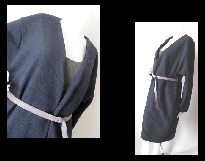 [005-33]studioCLIP Studio Clip * новый товар темный темно-синий cut ворсистый надеты сток свободная домашняя одежда /L размер 