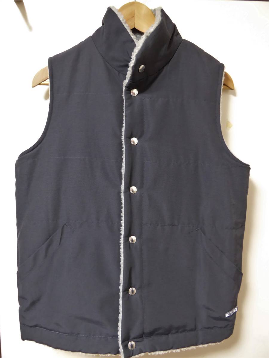 新品 送料無料 ■FIDELITY × URBAN RESEARCH 別注 BOA/NYLON SOLID REVERSIBLE VEST ボア リバーシブル ベスト■アーバンリサーチ