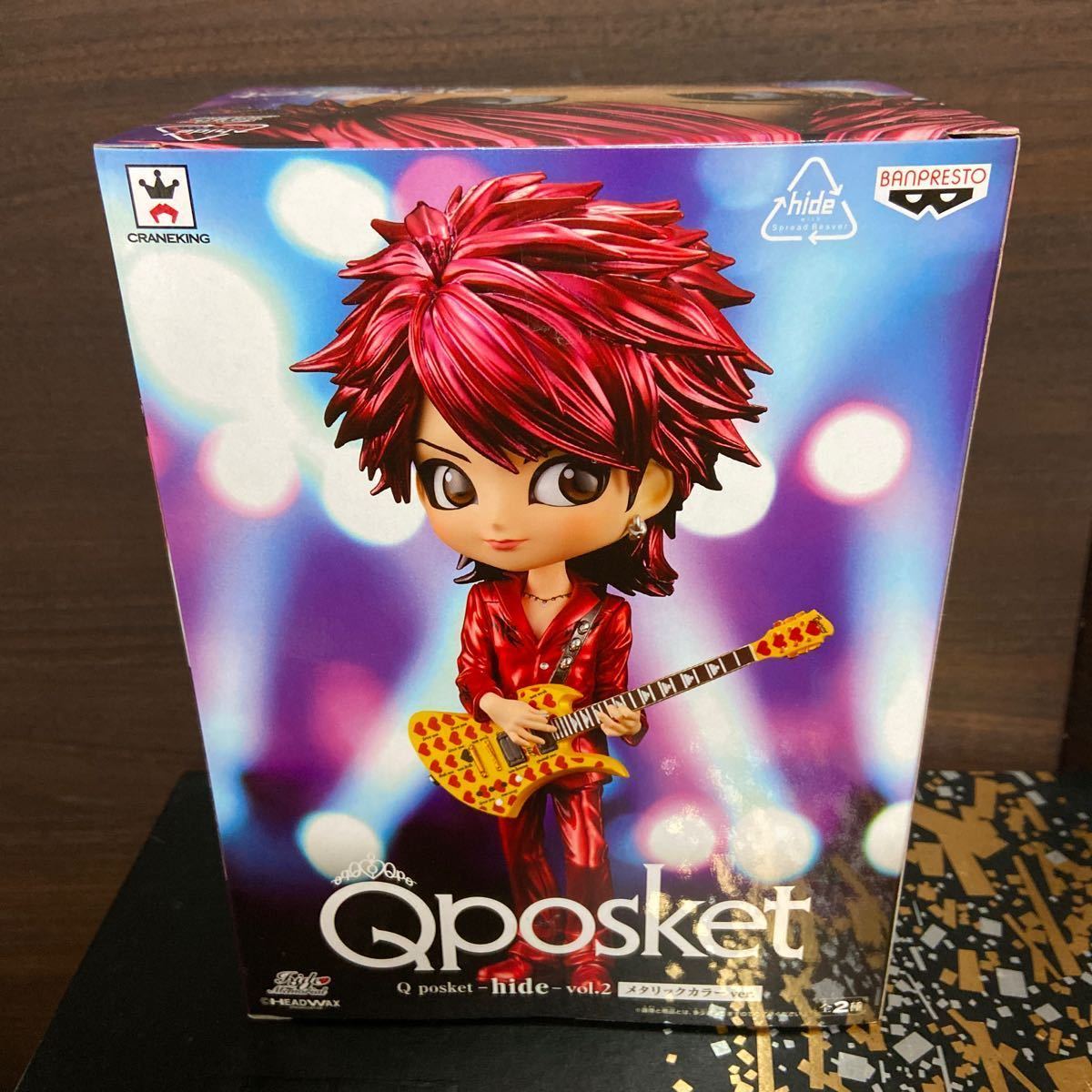 即決Qposket PRINCE hide フィギュアQposket hide vol.2