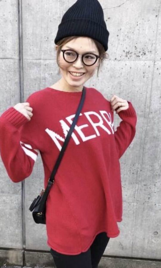 ドゥーズィエムクラス　SHOW ME YOUR MUMU MERRY KNIT