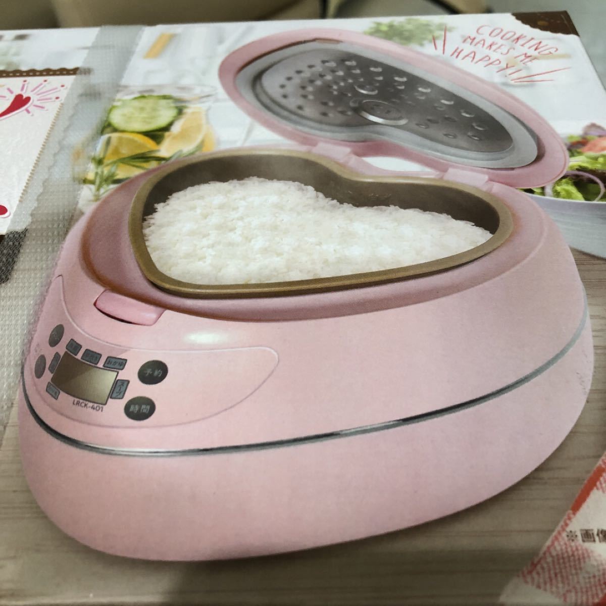 早い者勝ち♡レア♡定価以下♡ アズマ ハート 炊飯器♡ピンク♡姫系 