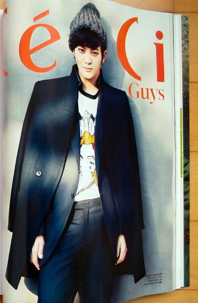 [チュウォン] 韓国雑誌切り抜き 8P/2012年 11月 CECI_画像1