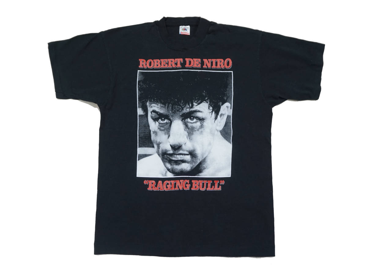 激レア! 90's USA製 ROBERT DE NIRO 『RAGING BULL』 Tシャツ TAXI DRIVER ボクシング
