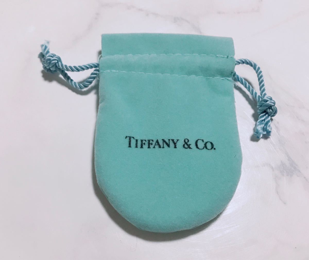 美品☆ティファニーTiffany&Co. ☆巾着袋　保存袋 TI TIFFANY