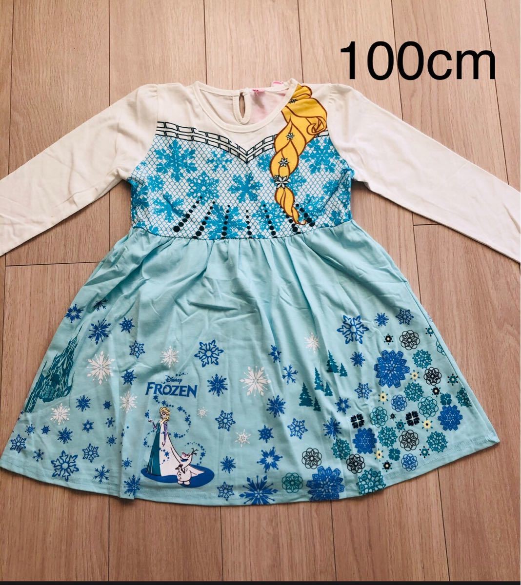 Paypayフリマ アナ雪 エルサ風 ワンピース キッズ ドレス100 Paypayフリマ アナ雪 エルサ風 ワンピース キッズ ドレス100