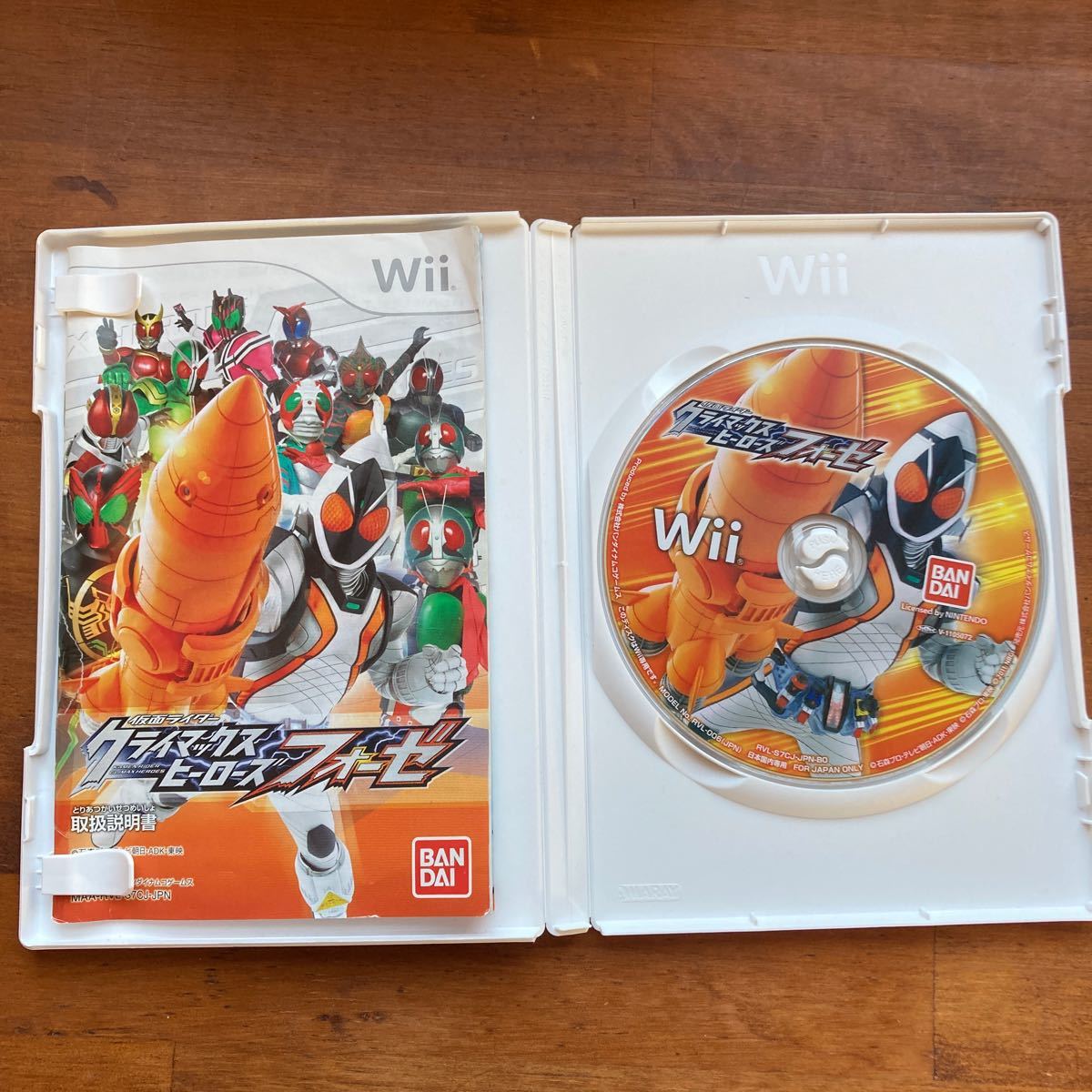 仮面ライダークライマックスヒーローズフォーゼ Wii