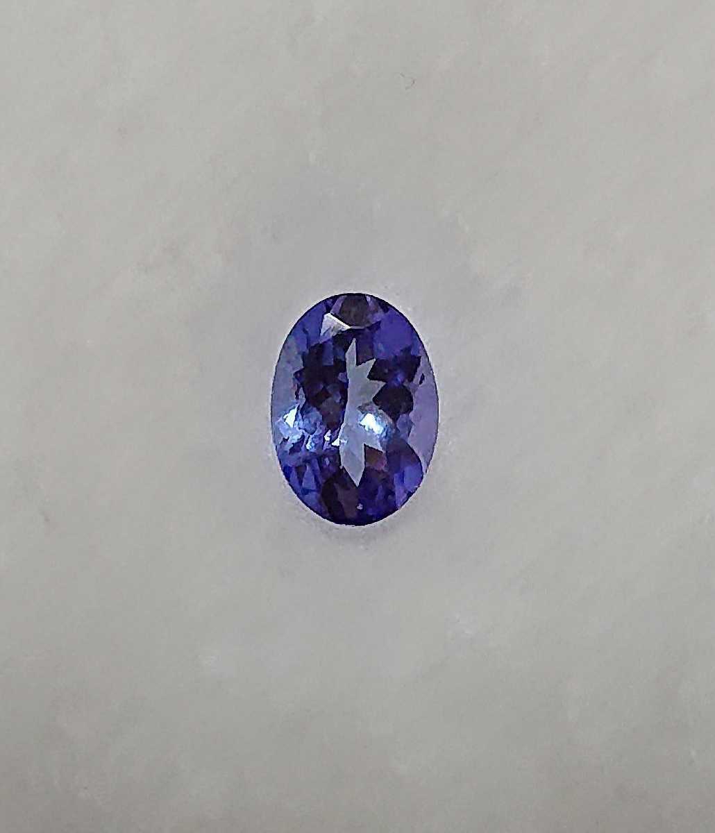 本物の タンザナイト ルース 新品 / 1.08ct タンザナイト