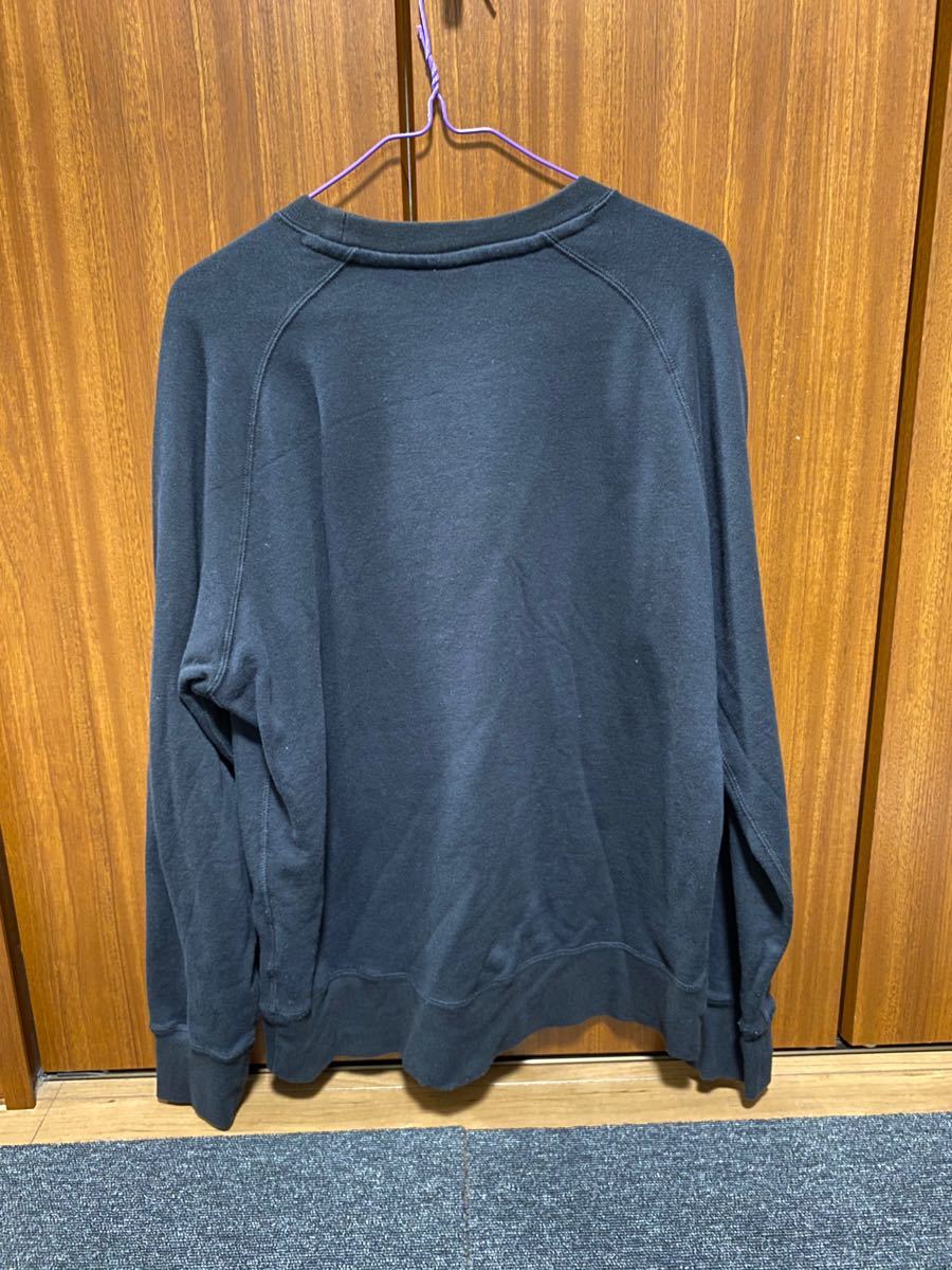 NIKE ナイキ  ビッグロゴ　スウェット　トレーナー クルーネック BLACK Crewneck