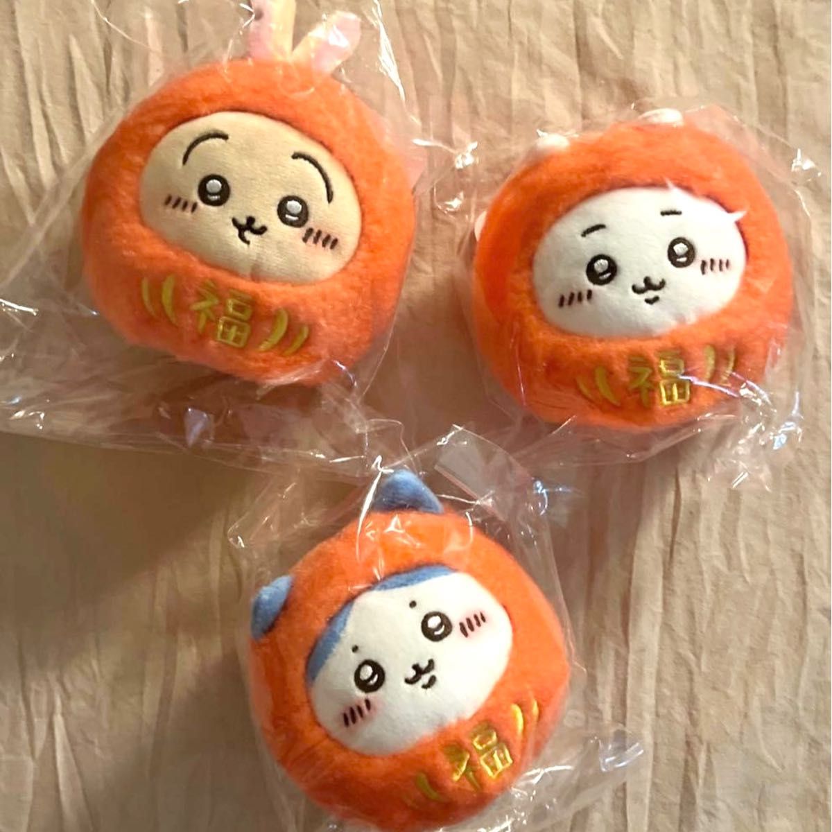 ちいかわ だるまになっちゃった ころりん起き上がりこぼしぬいぐるみ 3