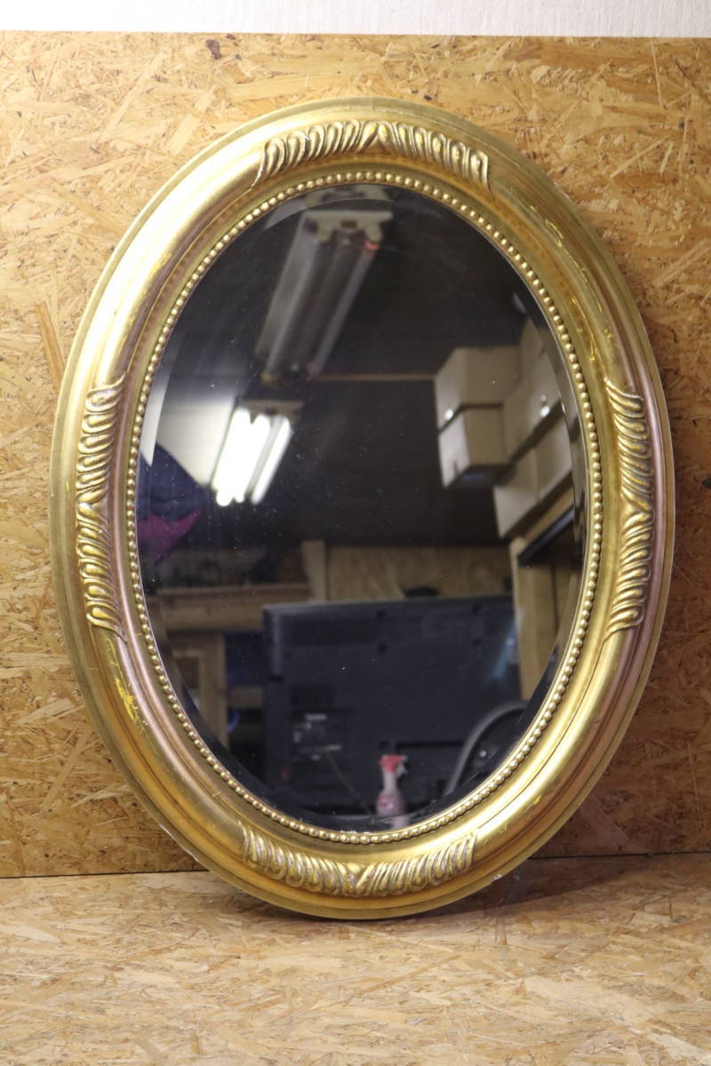 壁掛け鏡　ミラー　アンティーク調　壁掛けミラー ウォールミラー 870ｍｍｘ664ｍｍ　　即決価格