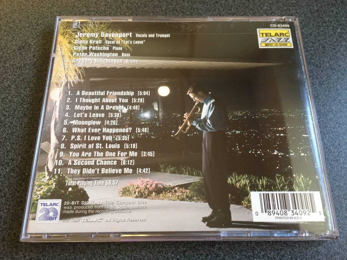★☆【CD】Maybe in a Dream / ジェレミー・ダヴェンポート Jeremy Davenport☆★_画像2