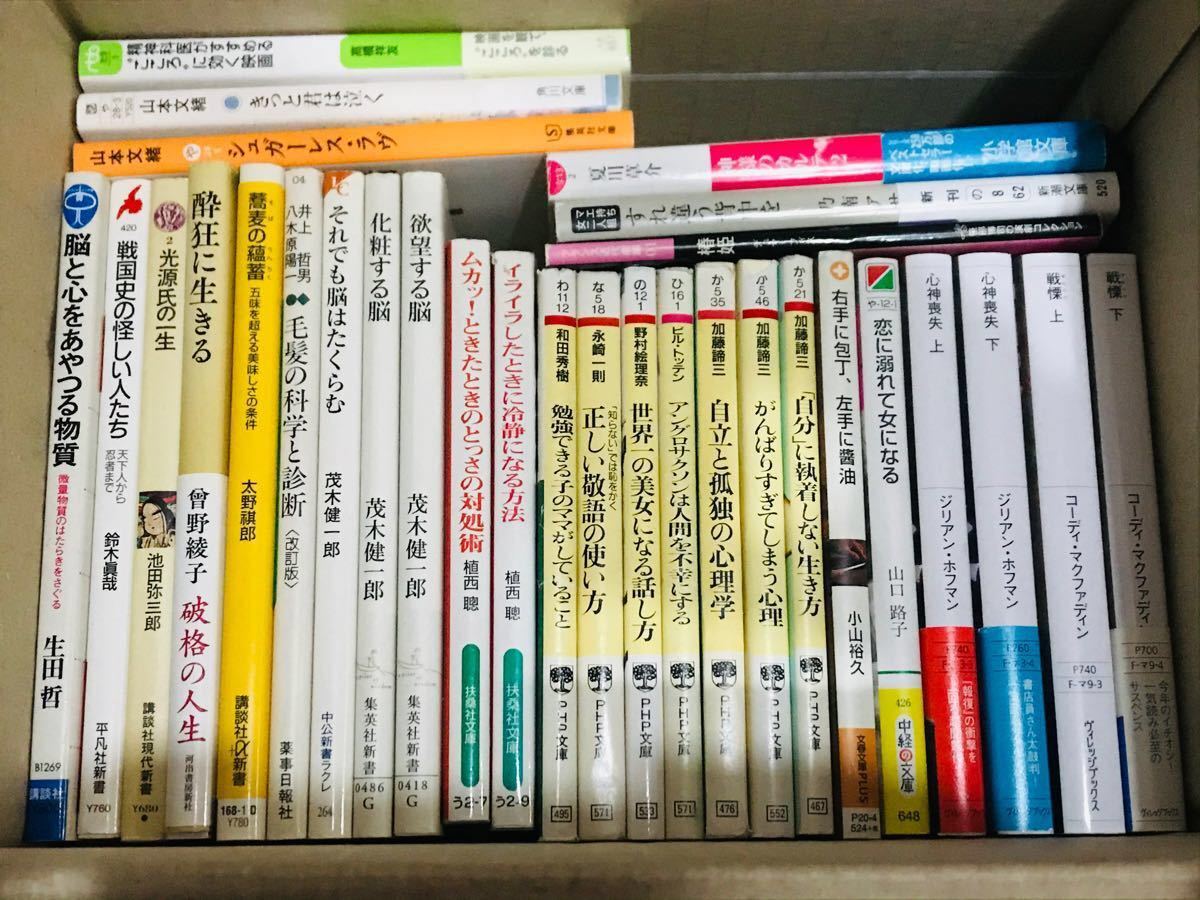 文庫本　まとめて30冊　ジャンル色々　小説　心理学　教養