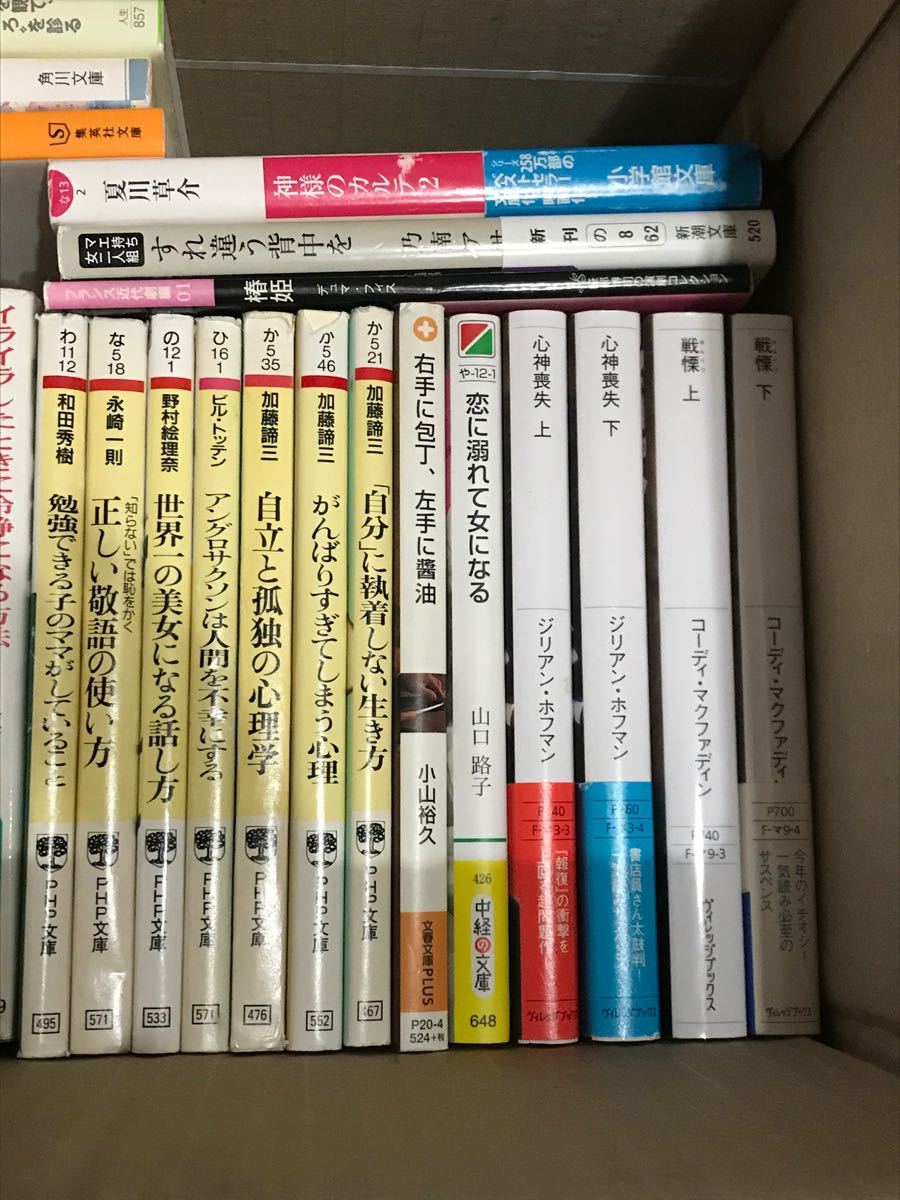 文庫本　まとめて30冊　ジャンル色々　小説　心理学　教養