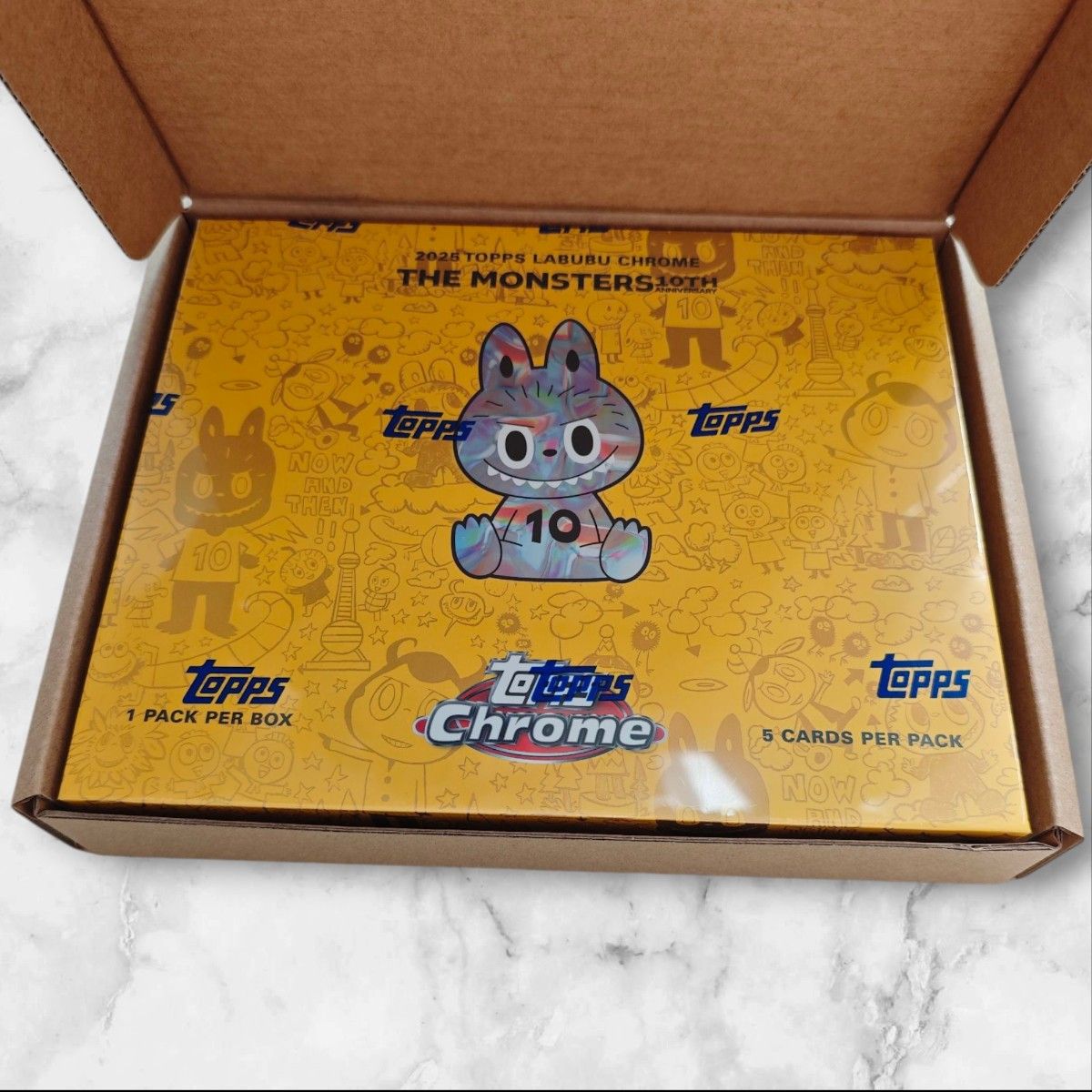 Topps Chrome 10周年記念ボックス 1BOX｜Yahoo!フリマ（旧PayPayフリマ）