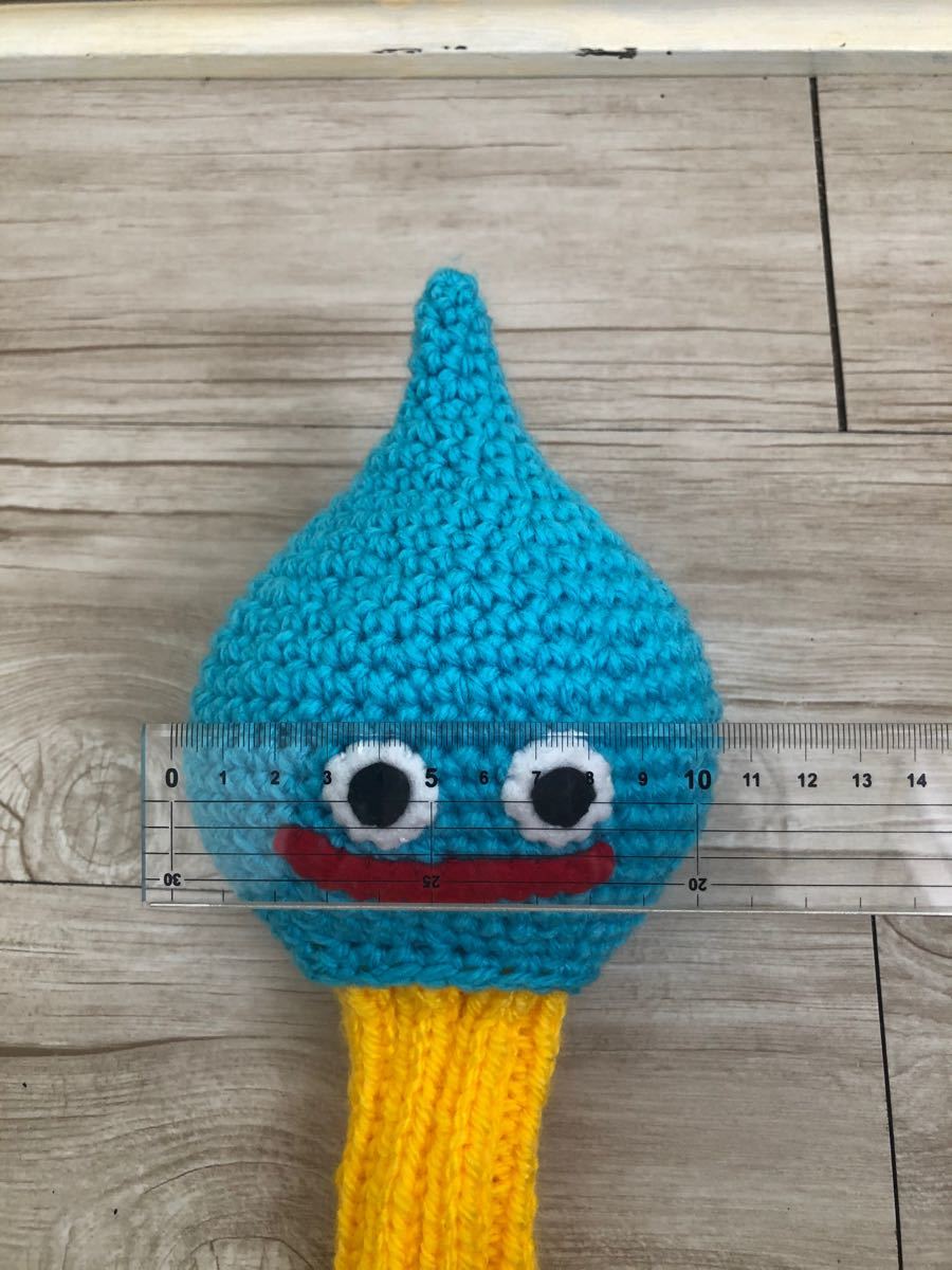 Paypayフリマ ヘッドカバー Fw用 ドラクエ スライム風 手編み ハンドメイド Paypayフリマ ヘッドカバー Fw用 ドラクエ スライム風 手編み ハンドメイド