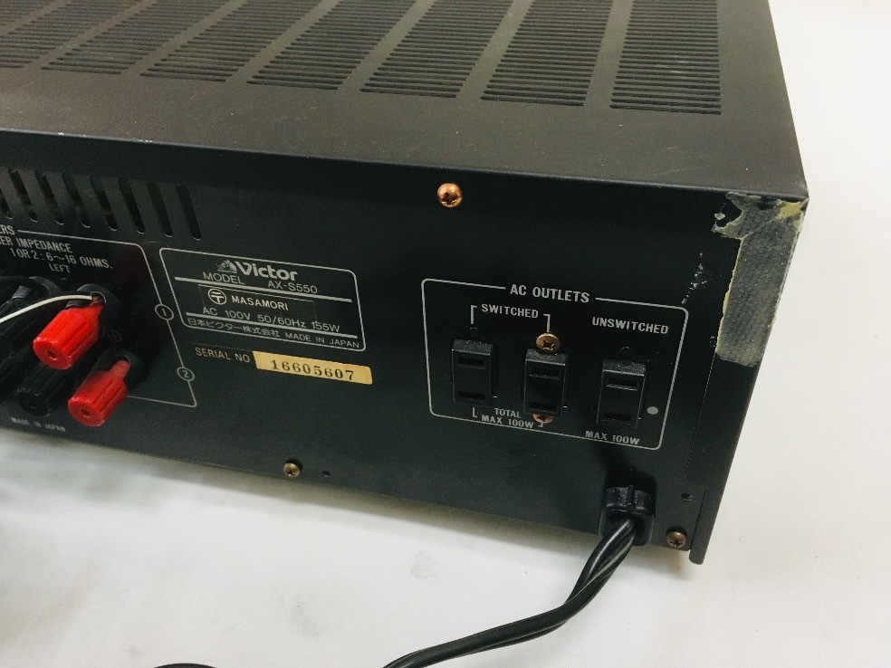 u42870 Victor( Victor ) AX-S550 amplifier used 