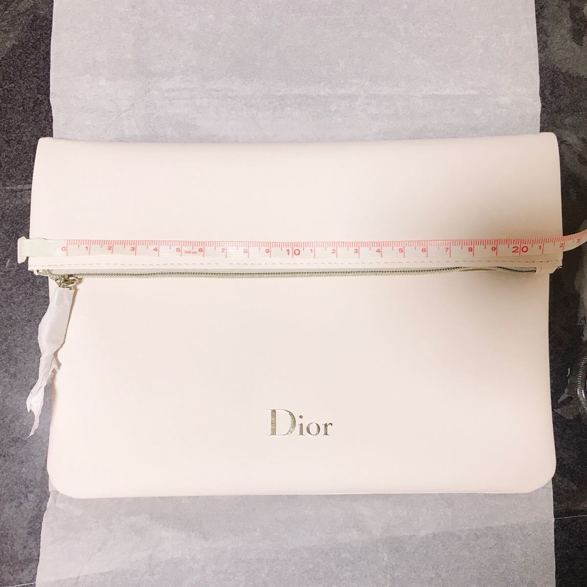 Dior ディオール 折り畳み クラッチ ポーチ ノベルティ ノベルティー 非売品 クラッチバッグ