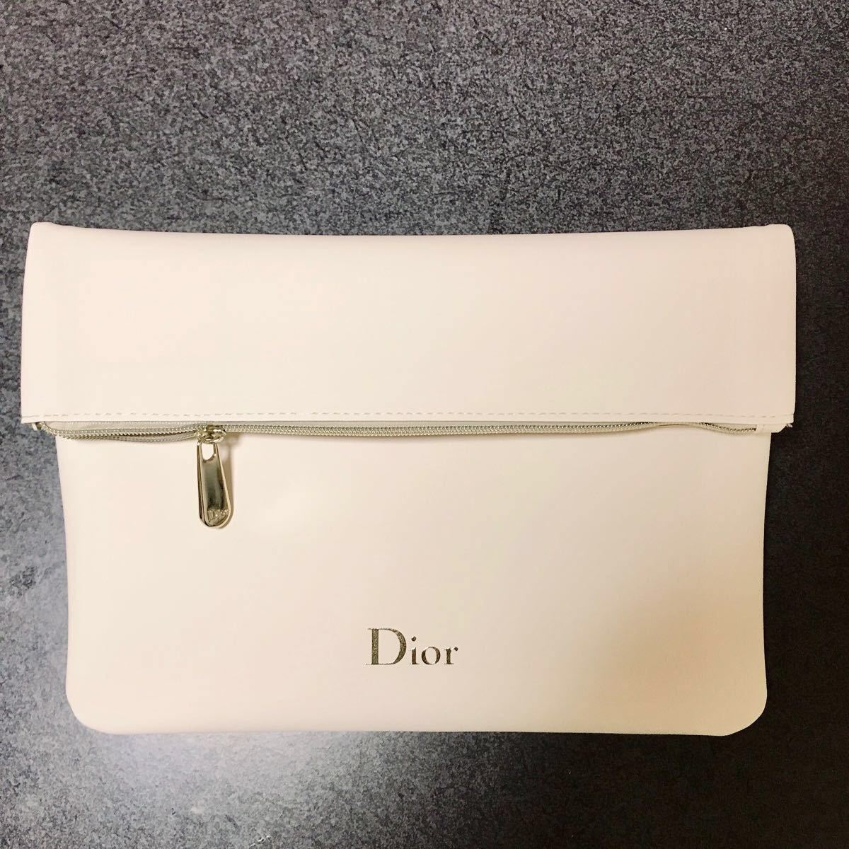 Dior ディオール 折り畳み クラッチ ポーチ ノベルティ ノベルティー 非売品 クラッチバッグ