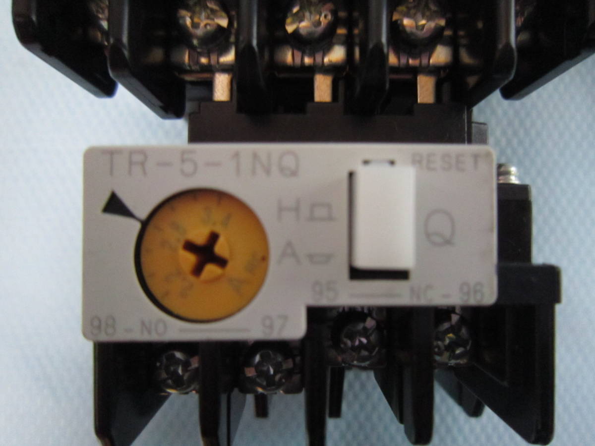 富士電機 電磁接触器 SC-5-1(19) TR-5-1NQ SW-5-1 マグネットスイッチ コイル100V_画像3