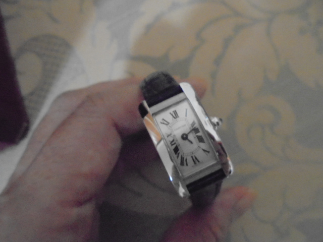 超美品　Cartier　カルティエ タンク　アメリカン　ミニ WSTA0032 クォーツ腕時計　国内正規品_画像2