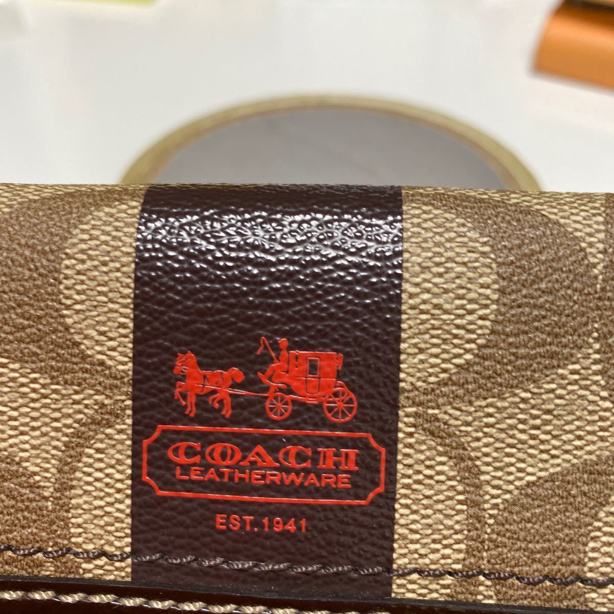 COACH   二つ折り財布