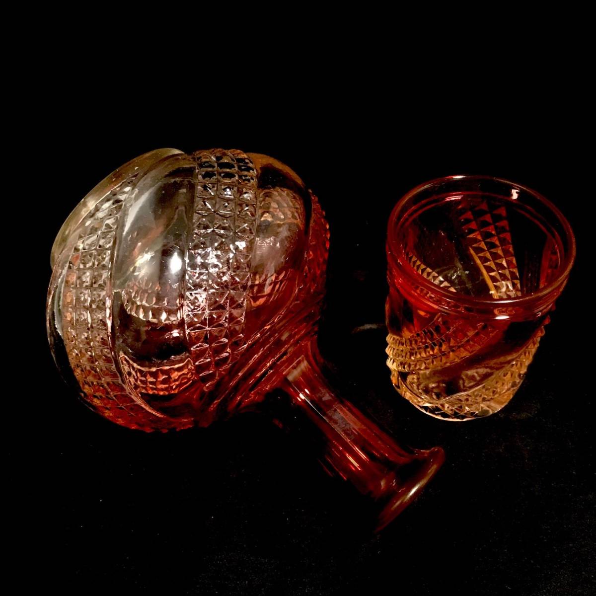 Baccaratバカラ/※1890年 超希少 セルポンティーヌ ナイトシーン 美品