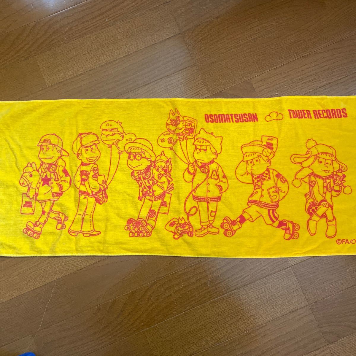 Paypayフリマ おそ松さんタオル 中古品