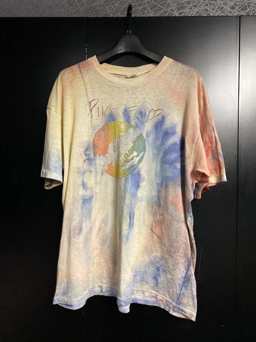 ヤフオク! - 希少 80'S ピンクフロイド TシャツXL ヴィンテージ...