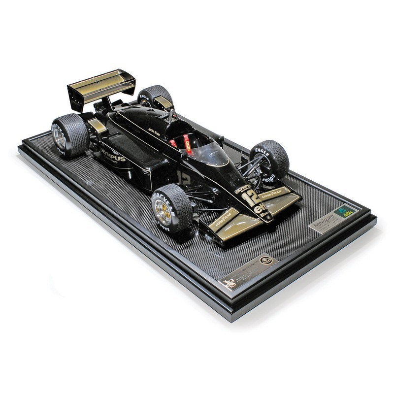 【玩具模型】AMALGAM LOTUS 97T AYRTON SENNA F1 PORTUGAL ESTORIL GRAND PRIX 1985 アマルガムロータス合金模型車ミニカー1:8 H27_画像1