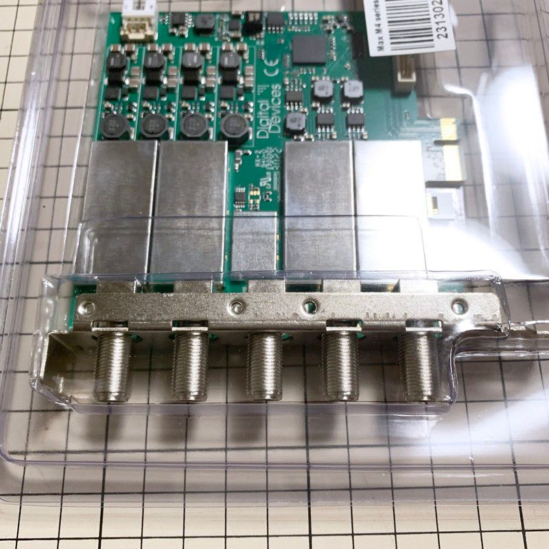 Digital Devices Max M4 4xマルチバンドチューナー TVカード DD｜Yahoo