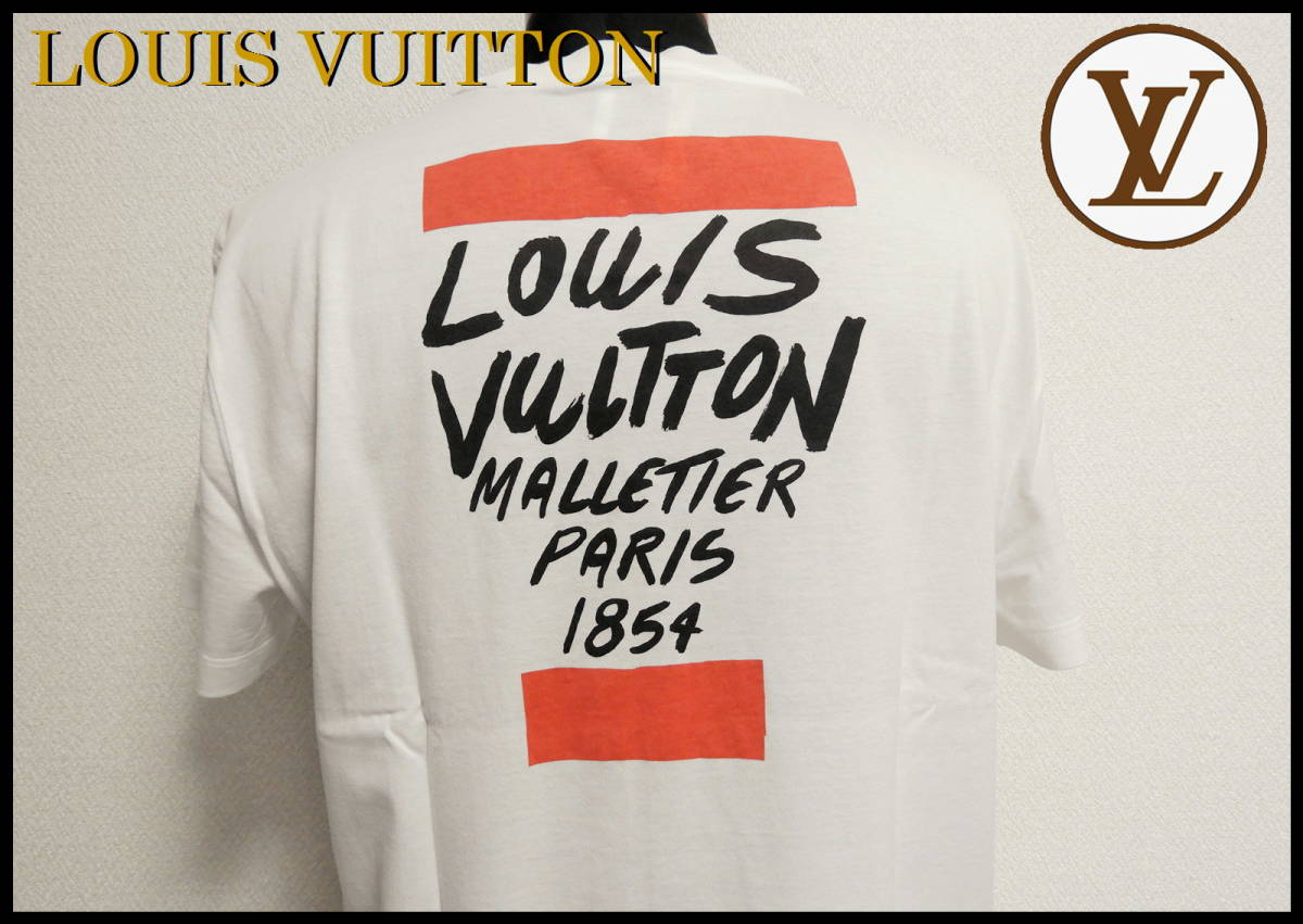 LOUIS VUITTON グラフィック Ｔシャツ メンズ XS ルイヴィトン 白 赤 M 半袖 完売品 モノグラム ジャケット スウェット スニーカー ベルト_画像7