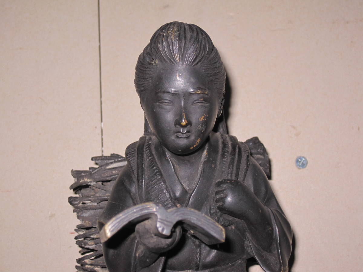 Yahoo!オークション - 二宮金次郎像 高さ29.5cm 重量約3.3kg Yahoo!オークション - 二宮金次郎像 高さ29.5cm 重量約3.3kg