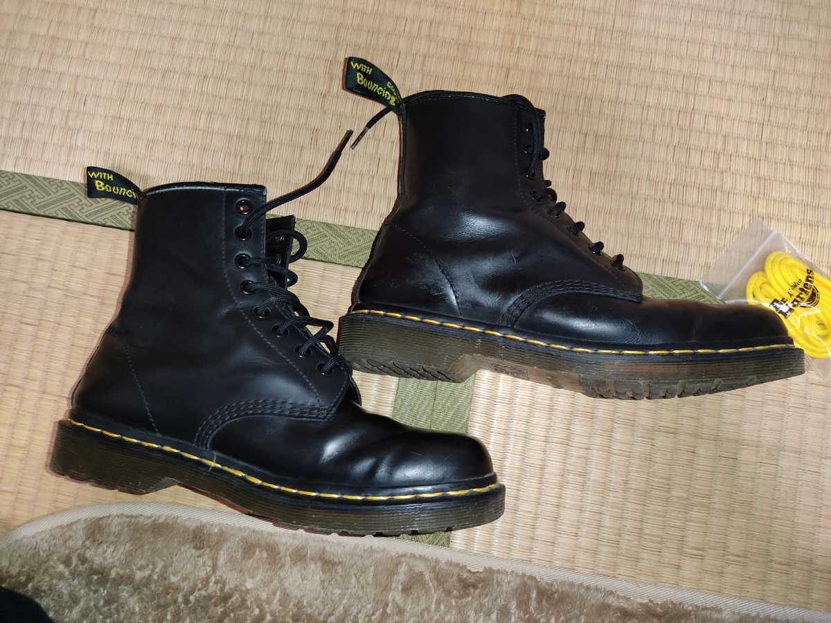 Dr.Martens ドクターマーチン 8ホール ブーツ US8 26cm レザー ブラック_画像4