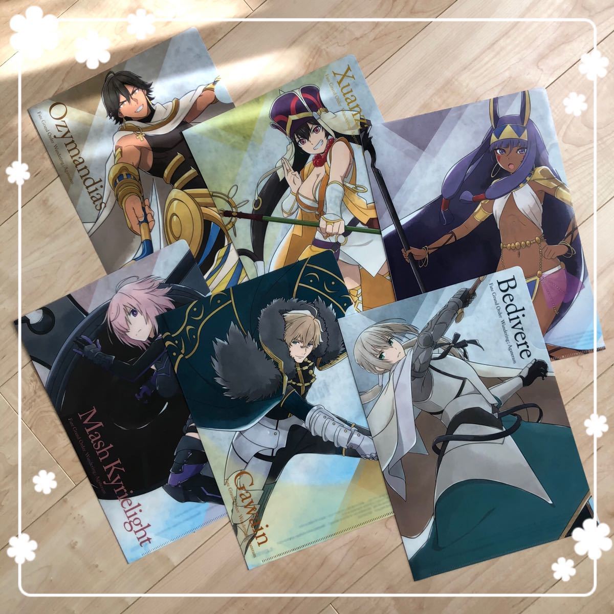 Paypayフリマ Fate Grand Order 神聖円卓領域キャメロット クリアファイル 6種類 Fgo ローソン 全種 Paypayフリマ Fate Grand Order 神聖円卓領域キャメロット クリアファイル 6種類 Fgo ローソン 全種
