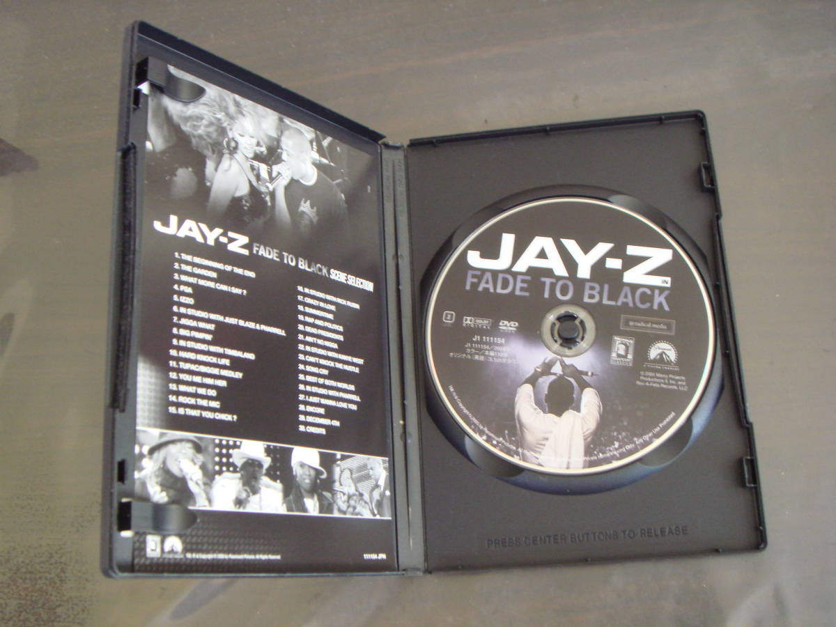 DVD　JAY-Z/FADE　TO　BLACK　ジェイ・Z/フェイド・トゥ・ブラック_画像2