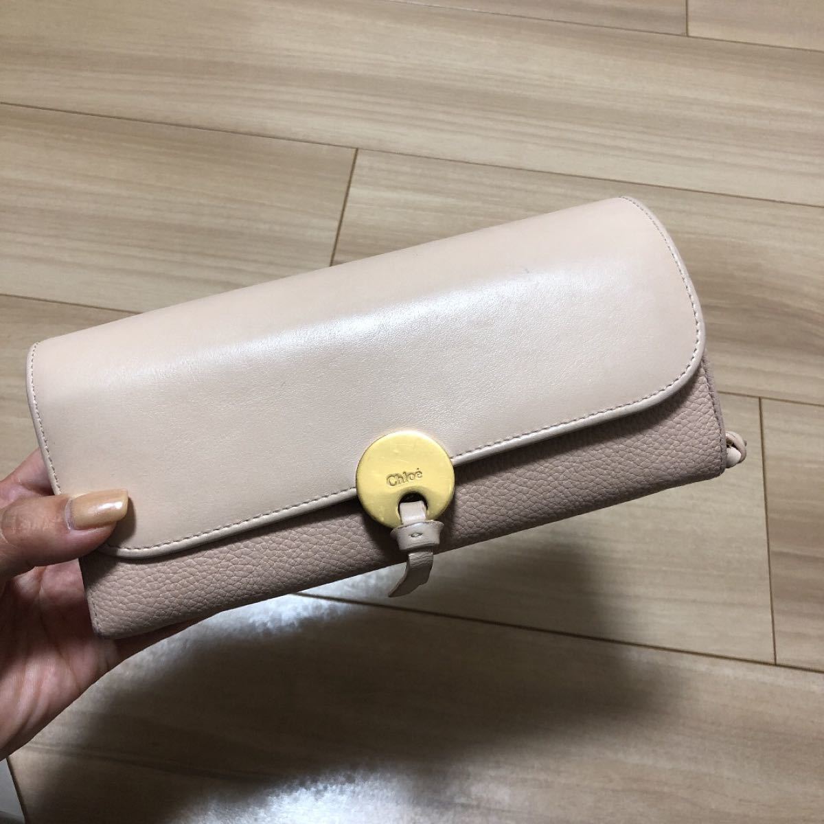 Chloe クロエ ピンク 長財布