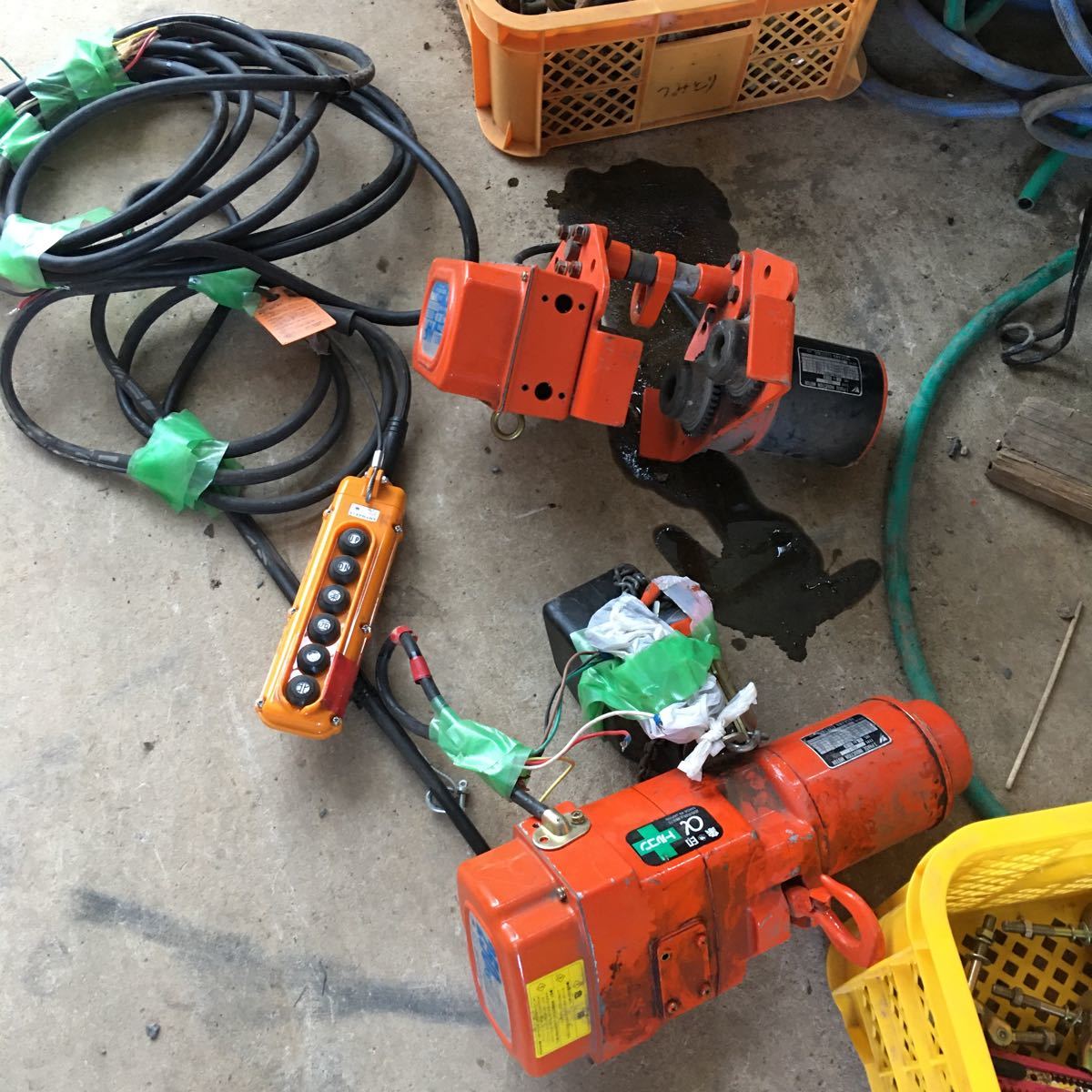 USED】象印 電動チェーンブロック250kg MAFトロリー MT-Ⅱ USED】象印 電動チェーンブロック250kg MAFトロリー MT-Ⅱ