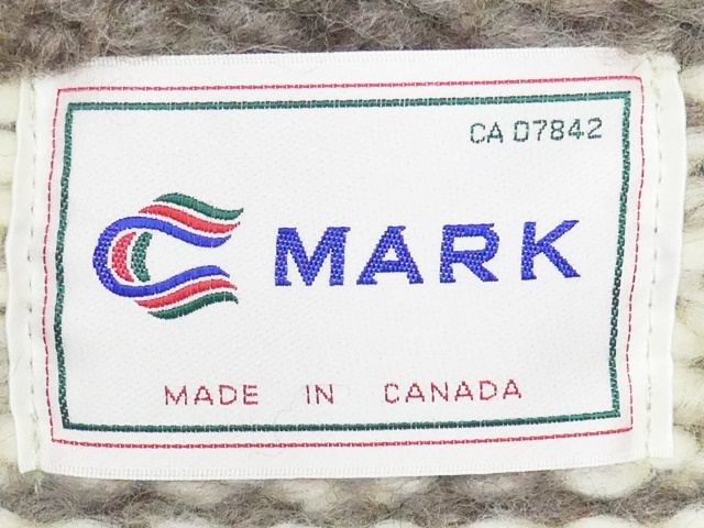 即決 カナダ製 MARK メンズL位 カウチンセーター マーク 鹿柄 即決 カナダ製 MARK メンズL位 カウチンセーター マーク 鹿柄