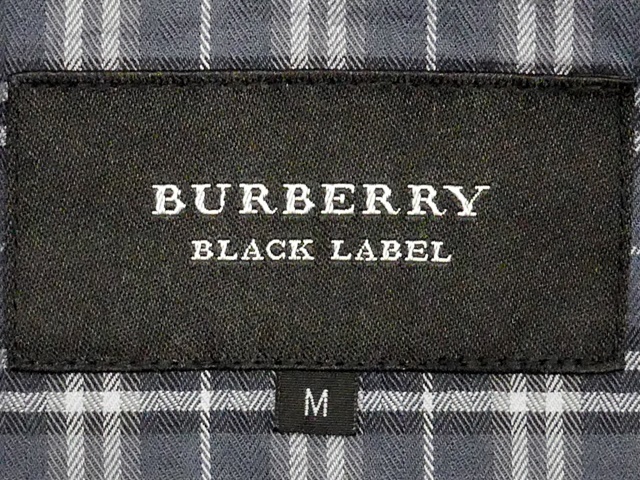 即決★BURBERRY BLACK LABEL★メンズM 廃版 ダッフルコート バーバリーブラックレーベル 黒 ネイビー ジャケット 三陽商会正規_画像10