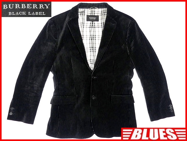 即決☆BURBERRY BLACK LABEL☆メンズM 廃版 テーラードジャケット