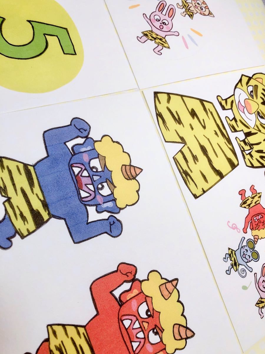 Paypayフリマ パネルシアター おにのパンツ保育教材大人気8枚年末年始季節節分季節の手遊び Paypayフリマ パネルシアター おにのパンツ保育教材大人気8枚年末年始季節節分季節の手遊び