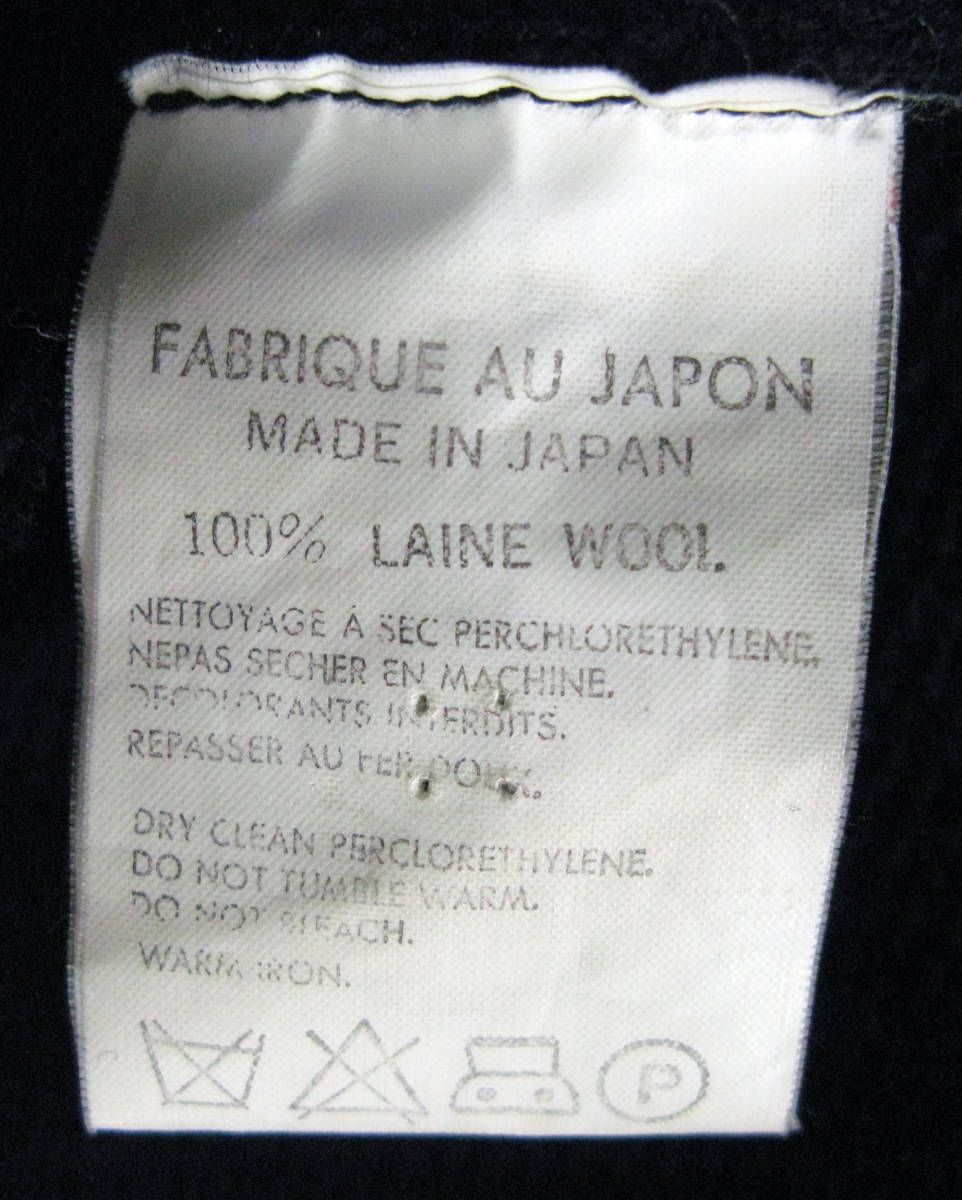 ワイズ ヨウジヤマモト 初期 旧タグ 変形襟 厚手 ニット ( セーター (株)ワイズ Yohji Yamamoto Y's Femme Vintage Knit Sweater