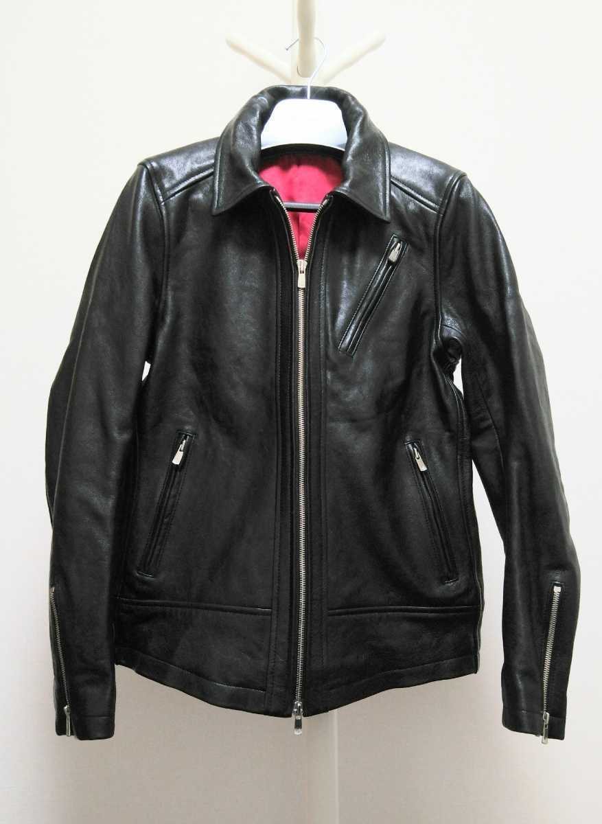 NO ID 19AW シープレザー ベジタブル ライダース ジャケット サイズ1