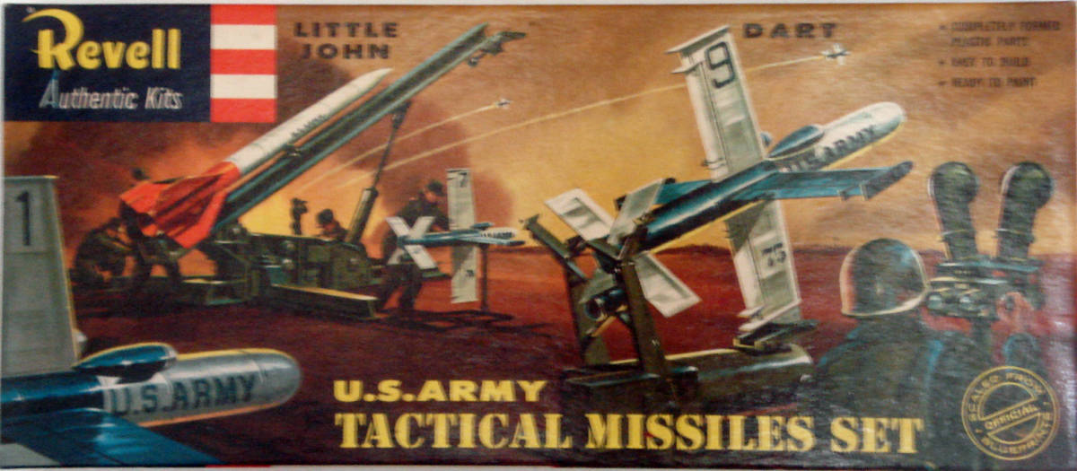 ○ REVELLレベル／US アーミー タクティカル ミサイルセット (1/40）オリジナルSキット