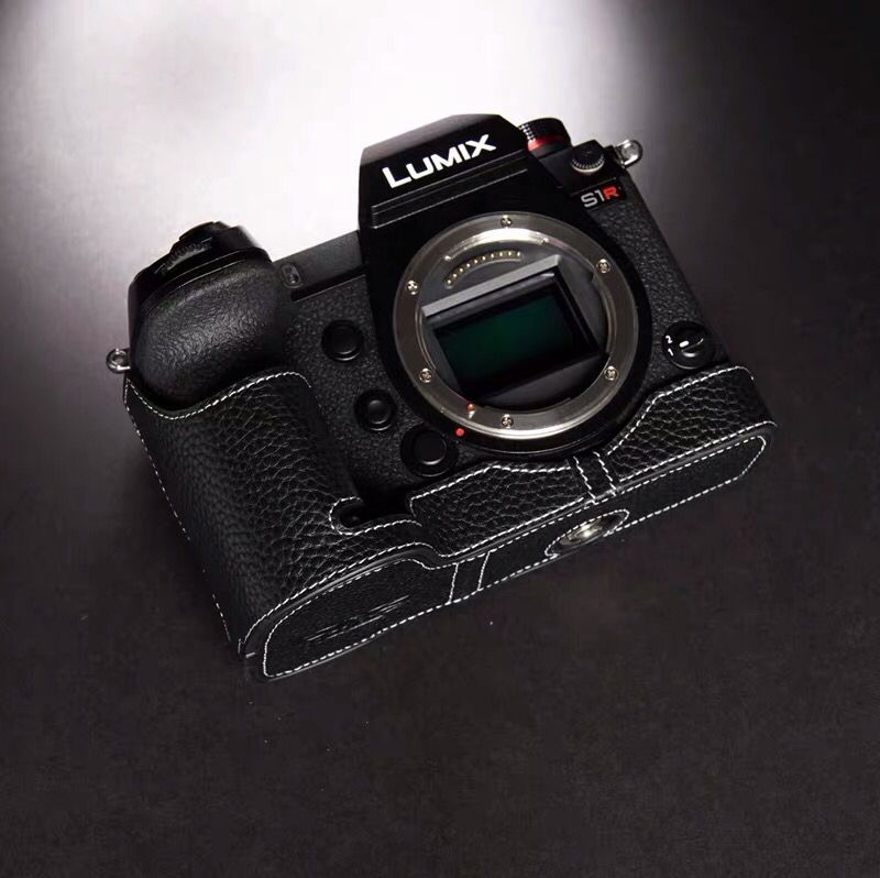 新品即決 本革 カメラケース S1R/S1用 Panasonic パナソニック