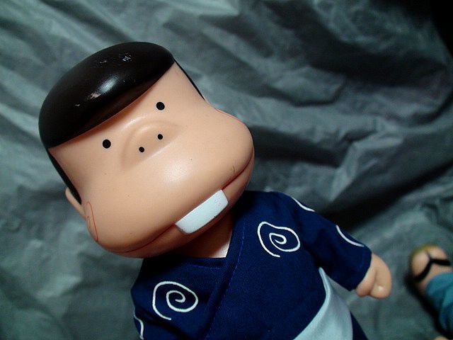 ヤフオク! - 天才バカボン⑤日39赤塚不二夫キャラ 服付 ソフビ人形 パ...