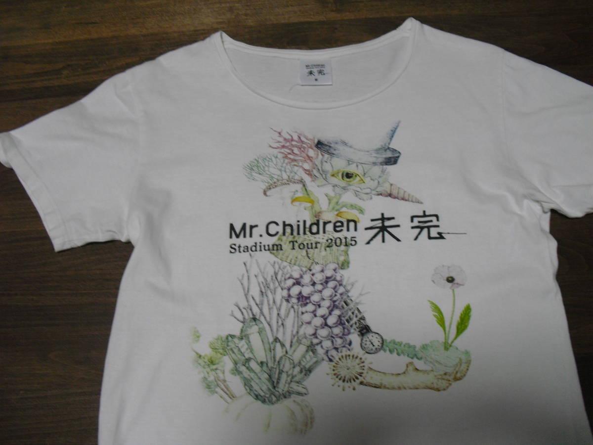 Mr.Children ミスチル 未完 2015 Tシャツ_画像3