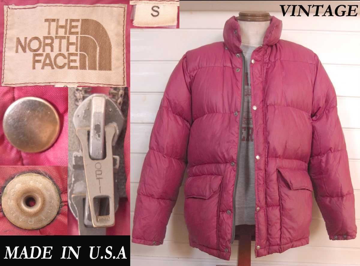 70s ビンテージ 茶タグ The North Face シェラパーカー USA アメリカ製
