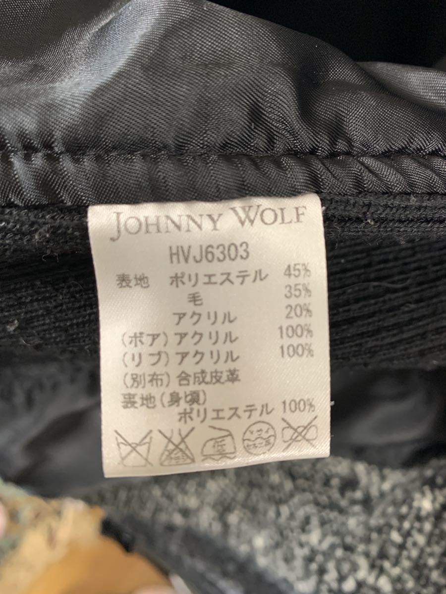JOHNNY WOLF ジャケット　JOHNNY RIDER ジョニーウルフ　ジョニーライダース　ライダースジャケット サイズ2 mサイズ_画像5